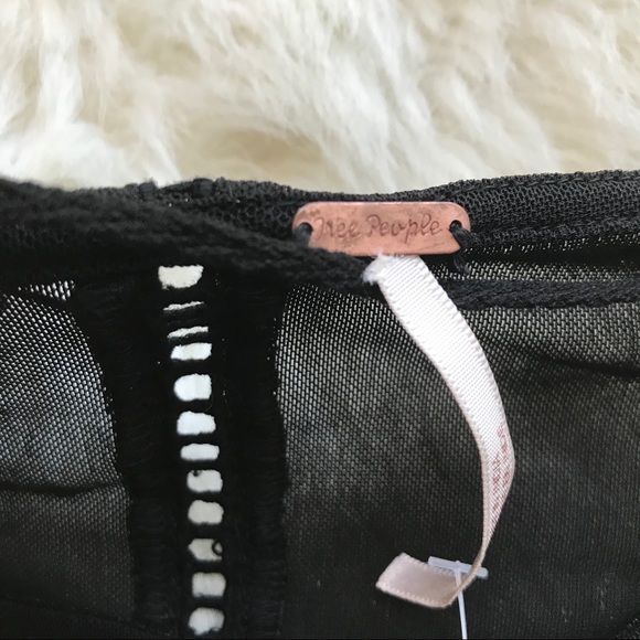 New Free People La Cienga Ruffle Top S - Picture 5 of 7